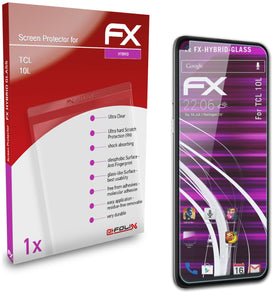 atFoliX FX-Hybrid-Glass Panzerglasfolie für TCL 10L