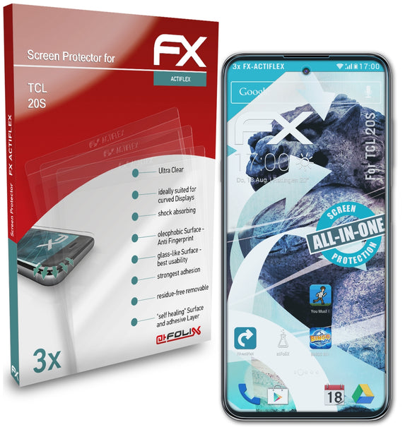 atFoliX FX-ActiFleX Displayschutzfolie für TCL 20S