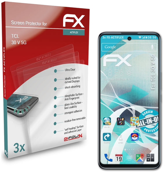 atFoliX FX-ActiFleX Displayschutzfolie für TCL 30 V 5G