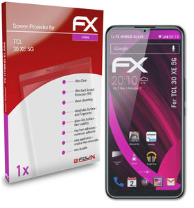 atFoliX FX-Hybrid-Glass Panzerglasfolie für TCL 30 XE 5G