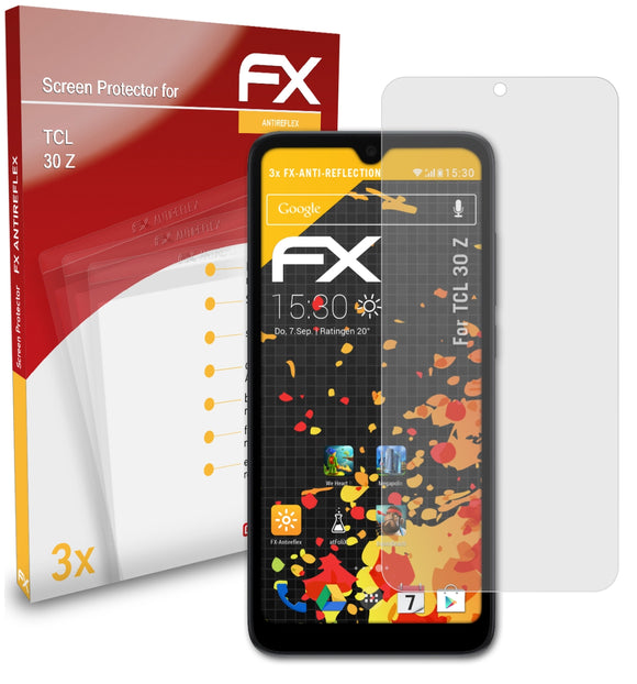 atFoliX FX-Antireflex Displayschutzfolie für TCL 30 Z