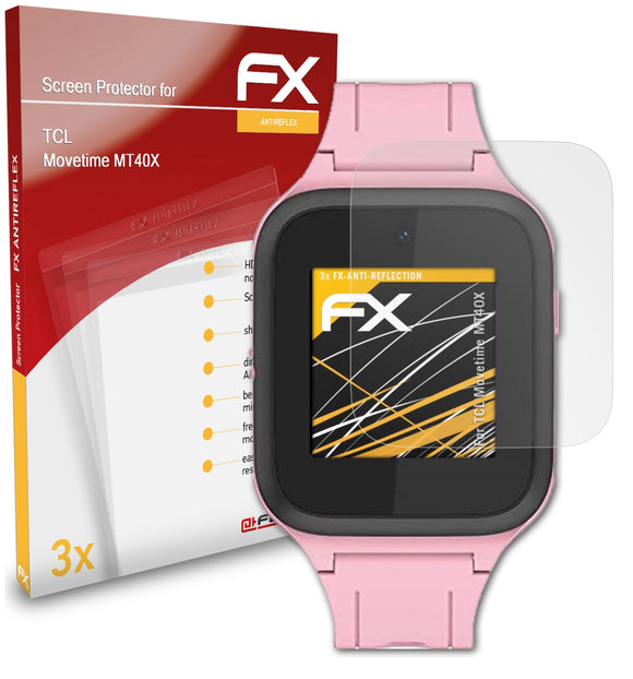 atFoliX FX-Antireflex Displayschutzfolie für TCL Movetime (MT40X)