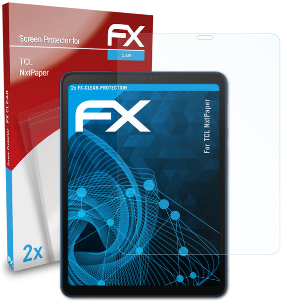 atFoliX FX-Clear Schutzfolie für TCL NxtPaper