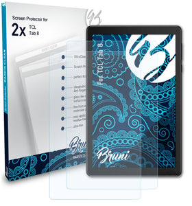 Bruni Basics-Clear Displayschutzfolie für TCL Tab 8
