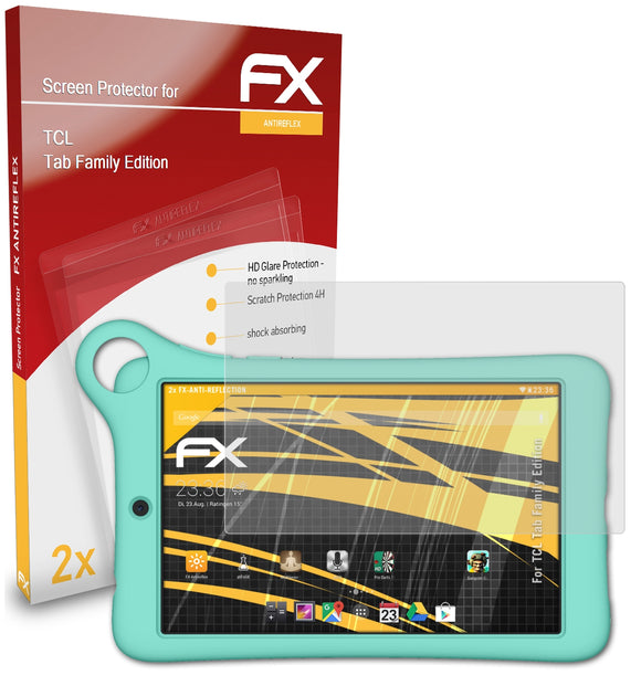 atFoliX FX-Antireflex Displayschutzfolie für TCL Tab Family Edition