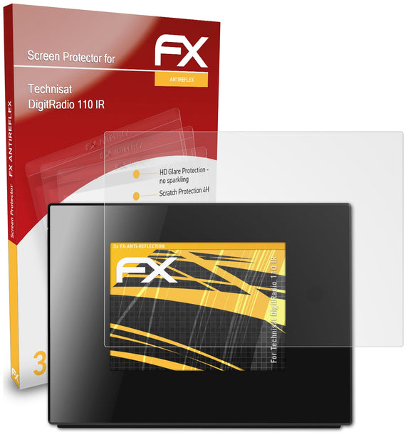 atFoliX FX-Antireflex Displayschutzfolie für Technisat DigitRadio 110 IR