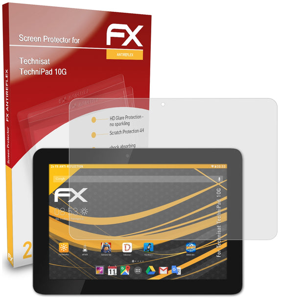 atFoliX FX-Antireflex Displayschutzfolie für Technisat TechniPad 10G