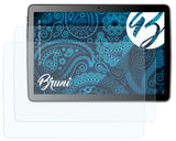 Schutzfolie Bruni kompatibel mit Technisat TechniPad 10G-HD, glasklare (2X)