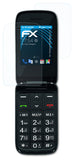 Schutzfolie atFoliX kompatibel mit Technisat TechniPhone Isi 4, ultraklare FX (3er Set)