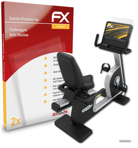 atFoliX FX-Antireflex Displayschutzfolie für Technogym Artis Recline