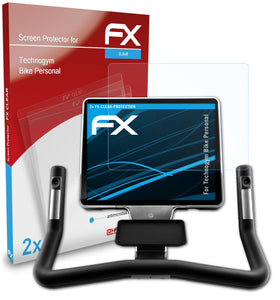 atFoliX FX-Clear Schutzfolie für Technogym Bike Personal