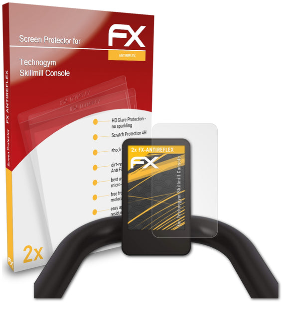 atFoliX FX-Antireflex Displayschutzfolie für Technogym Skillmill Console
