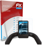 atFoliX FX-Clear Schutzfolie für Technogym Skillmill Console