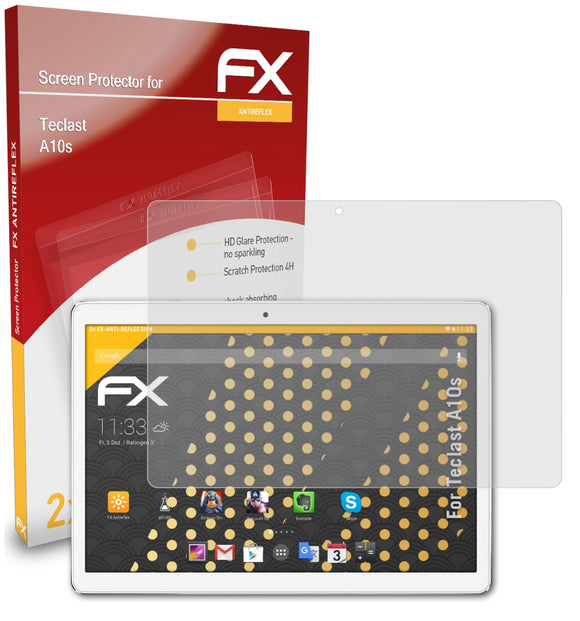 atFoliX FX-Antireflex Displayschutzfolie für Teclast A10s
