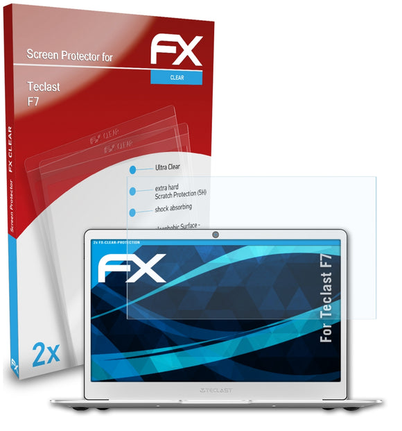 atFoliX FX-Clear Schutzfolie für Teclast F7