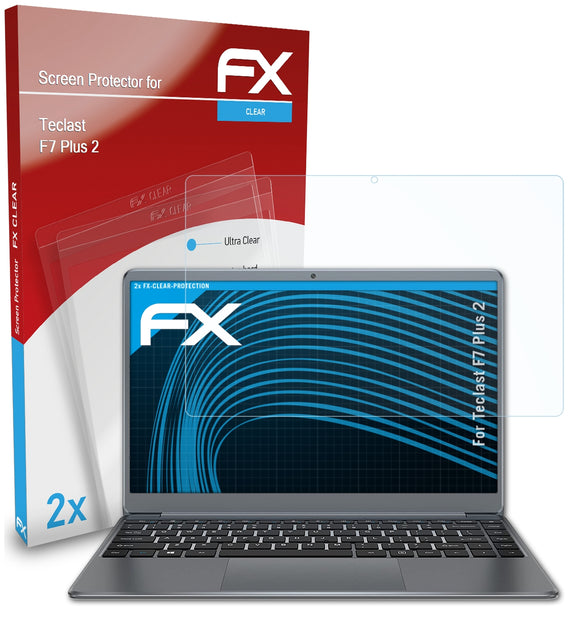 atFoliX FX-Clear Schutzfolie für Teclast F7 Plus 2