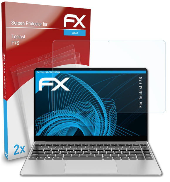 atFoliX FX-Clear Schutzfolie für Teclast F7S