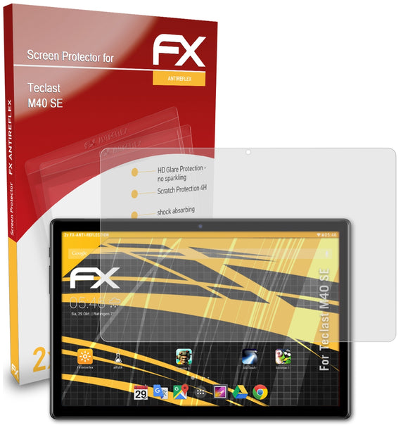 atFoliX FX-Antireflex Displayschutzfolie für Teclast M40 SE
