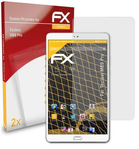 atFoliX FX-Antireflex Displayschutzfolie für Teclast M89 Pro