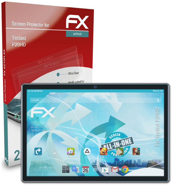 atFoliX FX-ActiFleX Displayschutzfolie für Teclast P20HD