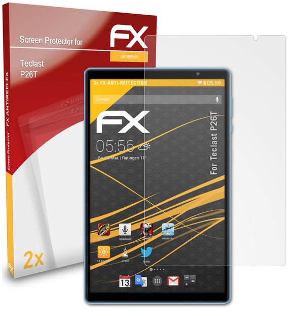 atFoliX FX-Antireflex Displayschutzfolie für Teclast P26T