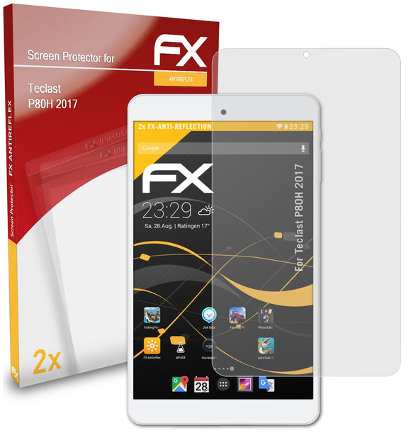 atFoliX FX-Antireflex Displayschutzfolie für Teclast P80H (2017)