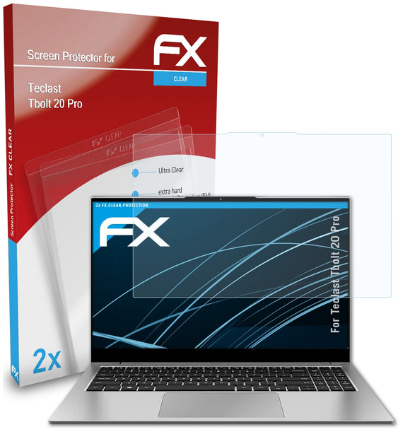 atFoliX FX-Clear Schutzfolie für Teclast Tbolt 20 Pro