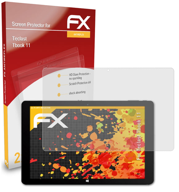 atFoliX FX-Antireflex Displayschutzfolie für Teclast Tbook 11