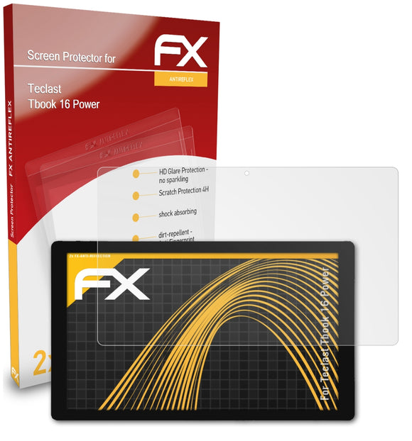 atFoliX FX-Antireflex Displayschutzfolie für Teclast Tbook 16 Power