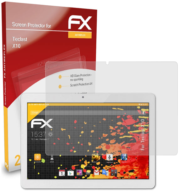 atFoliX FX-Antireflex Displayschutzfolie für Teclast X10