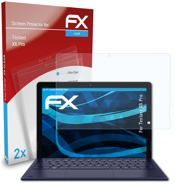 atFoliX FX-Clear Schutzfolie für Teclast X6 Pro