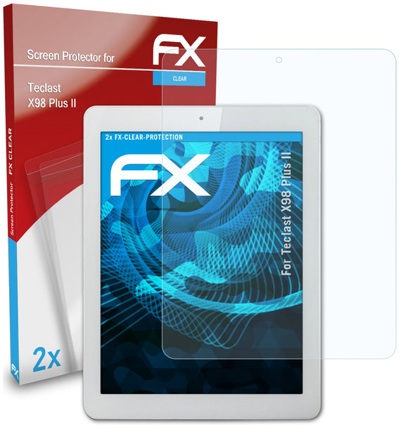 atFoliX FX-Clear Schutzfolie für Teclast X98 Plus II