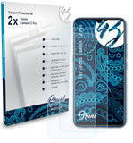 Bruni Basics-Clear Displayschutzfolie für Tecno Camon 12 Pro
