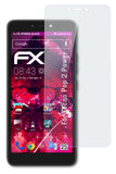Glasfolie atFoliX kompatibel mit Tecno Pop 2 Power, 9H Hybrid-Glass FX