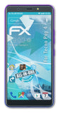 Schutzfolie atFoliX passend für Tecno Pop 4, ultraklare und flexible FX (3X)