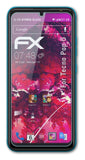 Glasfolie atFoliX kompatibel mit Tecno Pop 5, 9H Hybrid-Glass FX