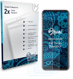 Bruni Basics-Clear Displayschutzfolie für Tecno Pouvoir 4