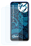 Schutzfolie Bruni kompatibel mit Tecno Spark 4 Air, glasklare (2X)