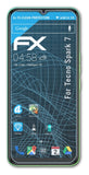 Schutzfolie atFoliX kompatibel mit Tecno Spark 7, ultraklare FX (3X)