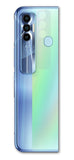 Glasfolie atFoliX kompatibel mit Tecno Spark 7 Pro Lens, 9H Hybrid-Glass FX