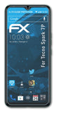 Schutzfolie atFoliX kompatibel mit Tecno Spark 7P, ultraklare FX (3X)