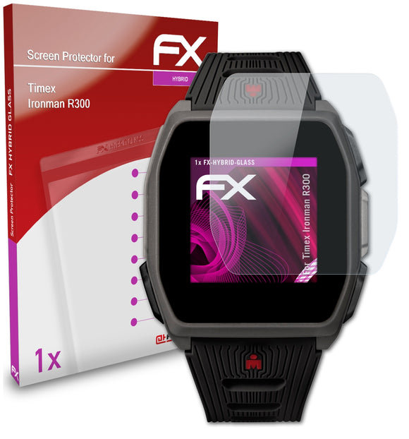 atFoliX FX-Hybrid-Glass Panzerglasfolie für Timex Ironman R300