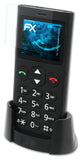 Schutzfolie atFoliX kompatibel mit tiptel Ergophone 6260, ultraklare FX (3X)