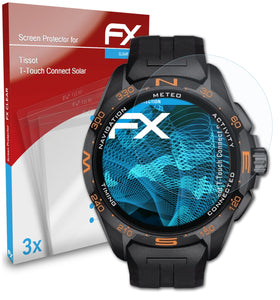 atFoliX FX-Clear Schutzfolie für Tissot T-Touch Connect Solar