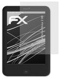 Panzerfolie atFoliX kompatibel mit Tolino Shine 2 HD, entspiegelnde und stoßdämpfende FX (2X)