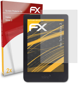 atFoliX FX-Antireflex Displayschutzfolie für Tolino Shine 3