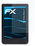 Schutzfolie atFoliX kompatibel mit Tolino Shine 3, ultraklare FX (2X)