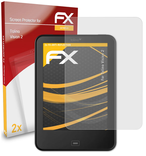 atFoliX FX-Antireflex Displayschutzfolie für Tolino Vision 2