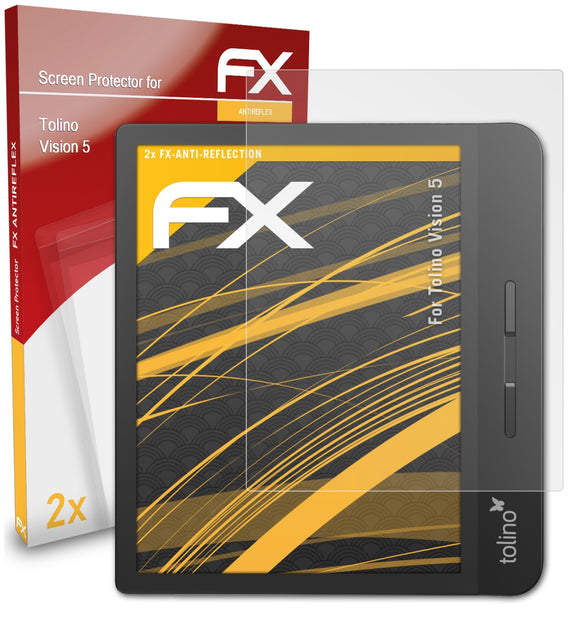 atFoliX FX-Antireflex Displayschutzfolie für Tolino Vision 5