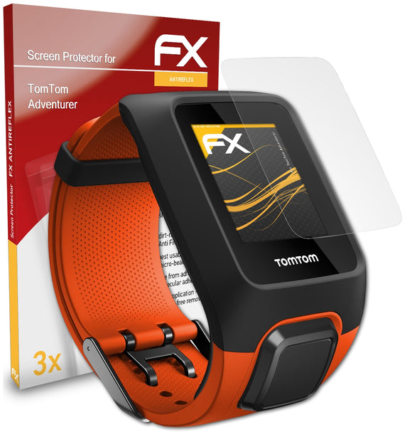 atFoliX FX-Antireflex Displayschutzfolie für TomTom Adventurer